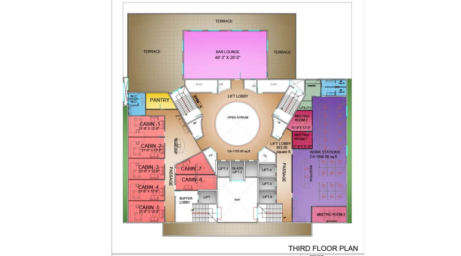 Arihant-Aura-Floor-Plan-Tower-A-3rd